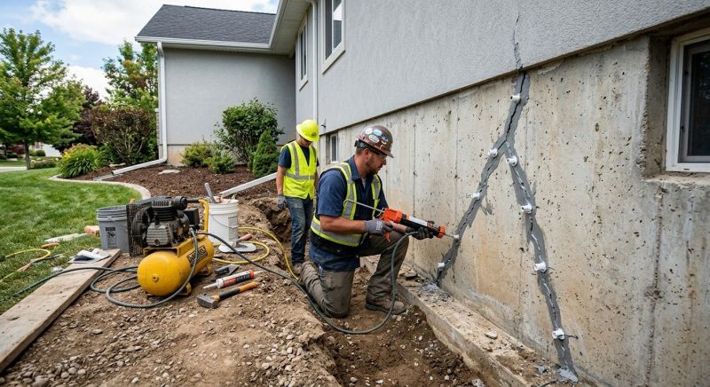 Home Foundation Repair in Meriden, CT