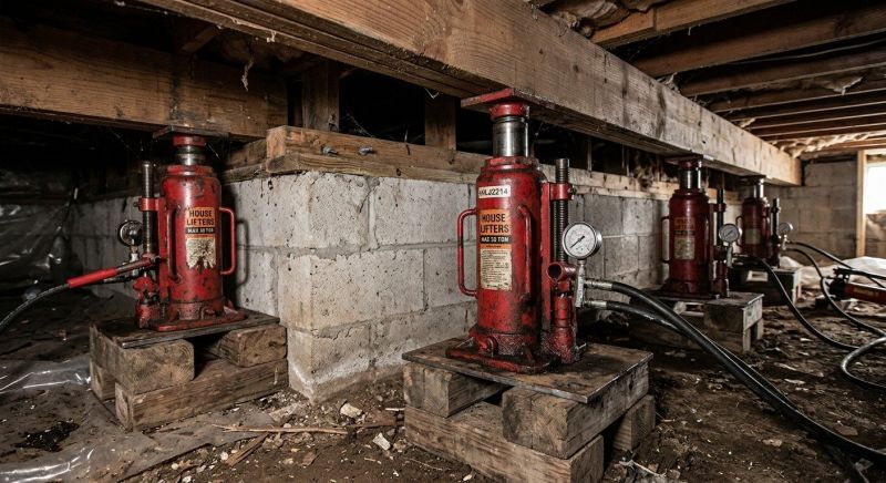House Settling Repair in Glastonbury, CT