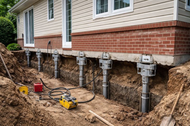 House Underpinning in Glastonbury, CT