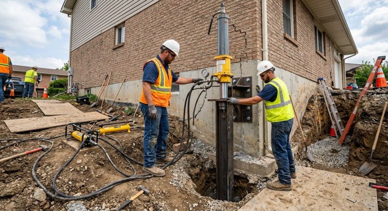 Settling Foundation Service in New Britain, CT