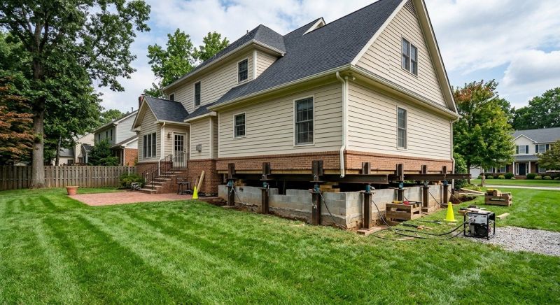 Settling Foundation Service in West Suffield, CT
