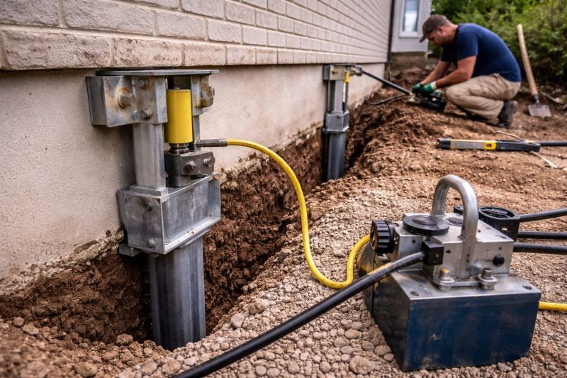 Sinking Foundation Repair in Vernon Rockville, CT