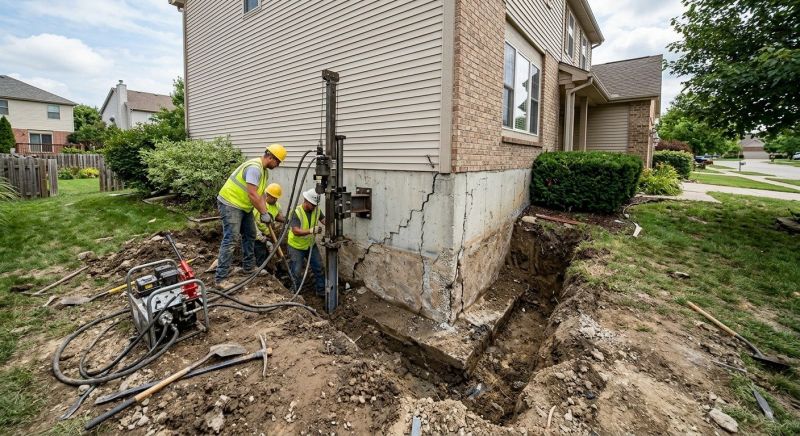Structural Foundation Repair in Salem, CT