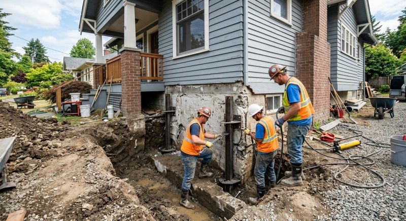Structural Foundation Repair in Suffield, CT