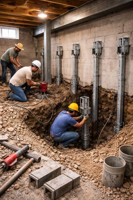 Underpinning Repair in Glastonbury, CT