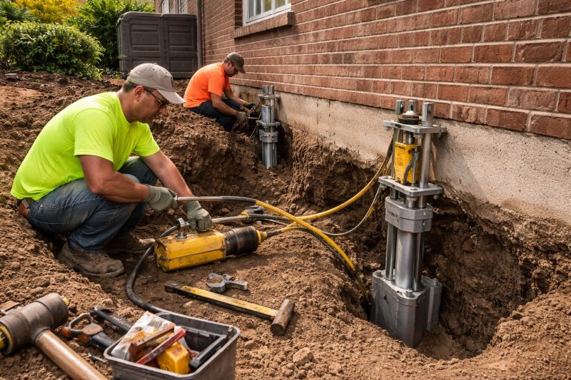Settling Foundation Service in Willimantic, CT